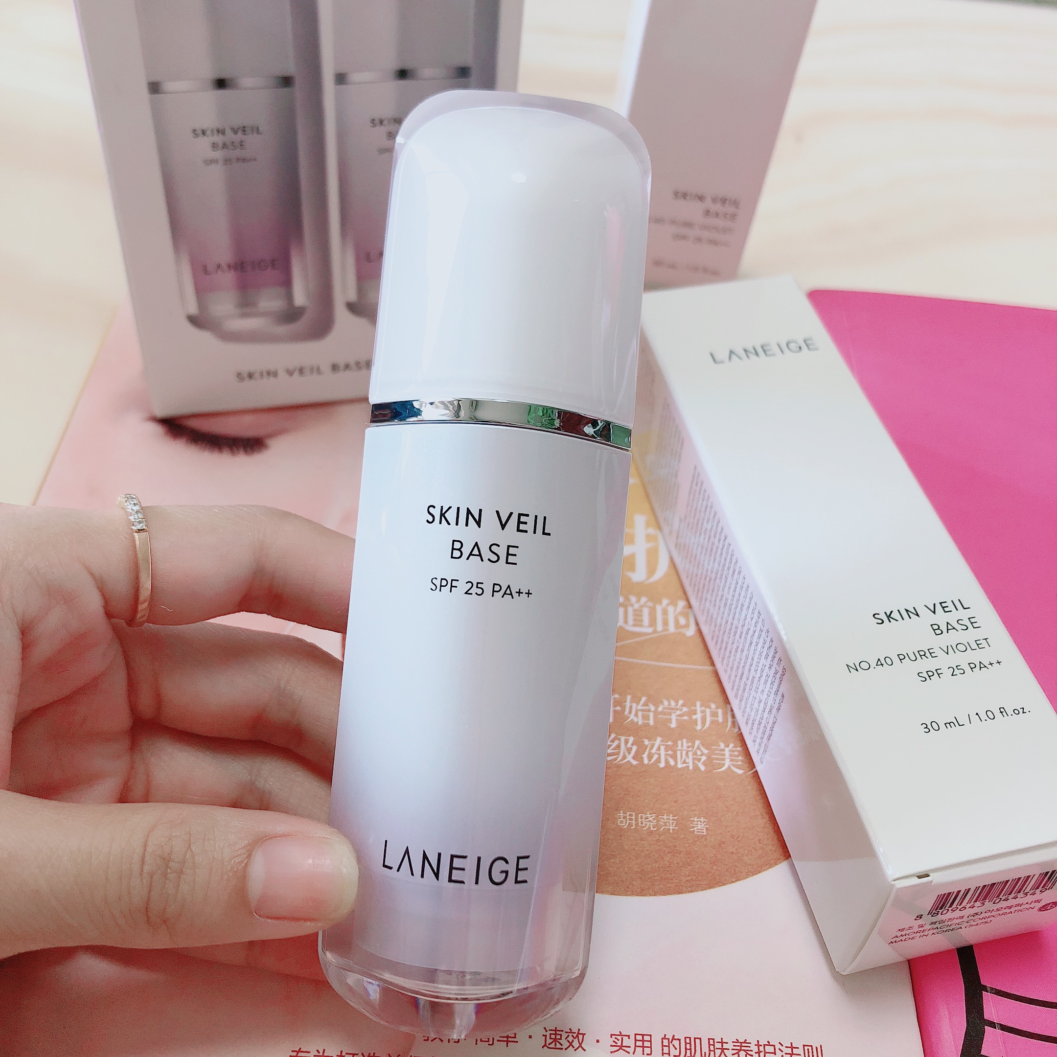 一折兰芝隔离霜紫_laneige/兰芝隔离霜30ml雪纱丝柔修颜紫隔离霜提亮