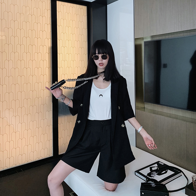 赵辰晨 “衣品决定成败”上身秒变高级的短袖西装 chic小西服外套|msdalam kategori Butik wanita / wanita, saman - dari Buy2taobao.com untuk memberikan perkhidmatan ejen Taobao profesional membeli