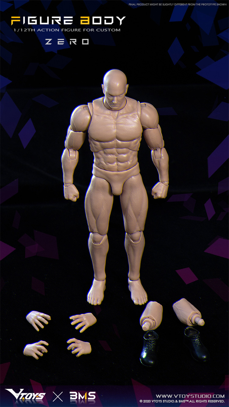 vtoysbmsvsd0036寸可动人偶男素人形素体现货兵人专区