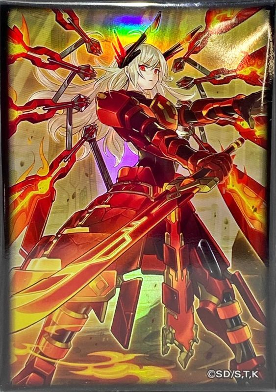 【龍之星辰】-游戏王-ssb1官方特制卡套 闪刀姬-燎里 卡套 异画