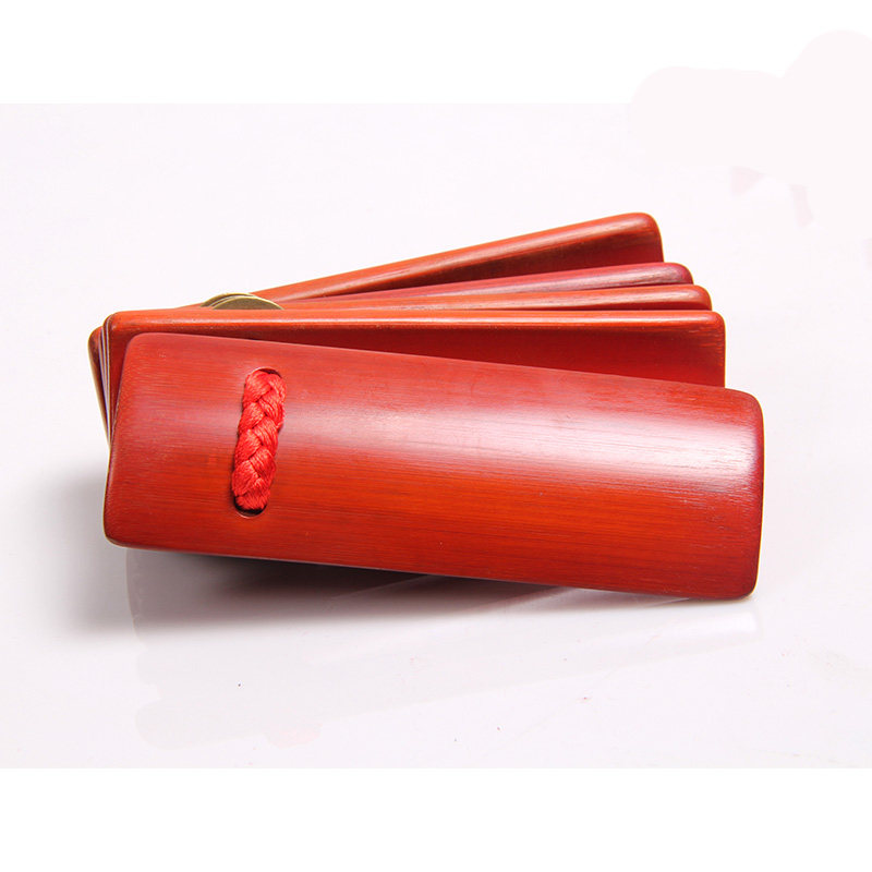 舞台演奏手工制作梵巢成人竹板儿童女士快板民间传统乐器音质赠袋_不