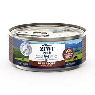 新西兰进口ZIWI滋益巅峰猫罐头猫咪主食营养湿粮成幼猫零食85g/罐