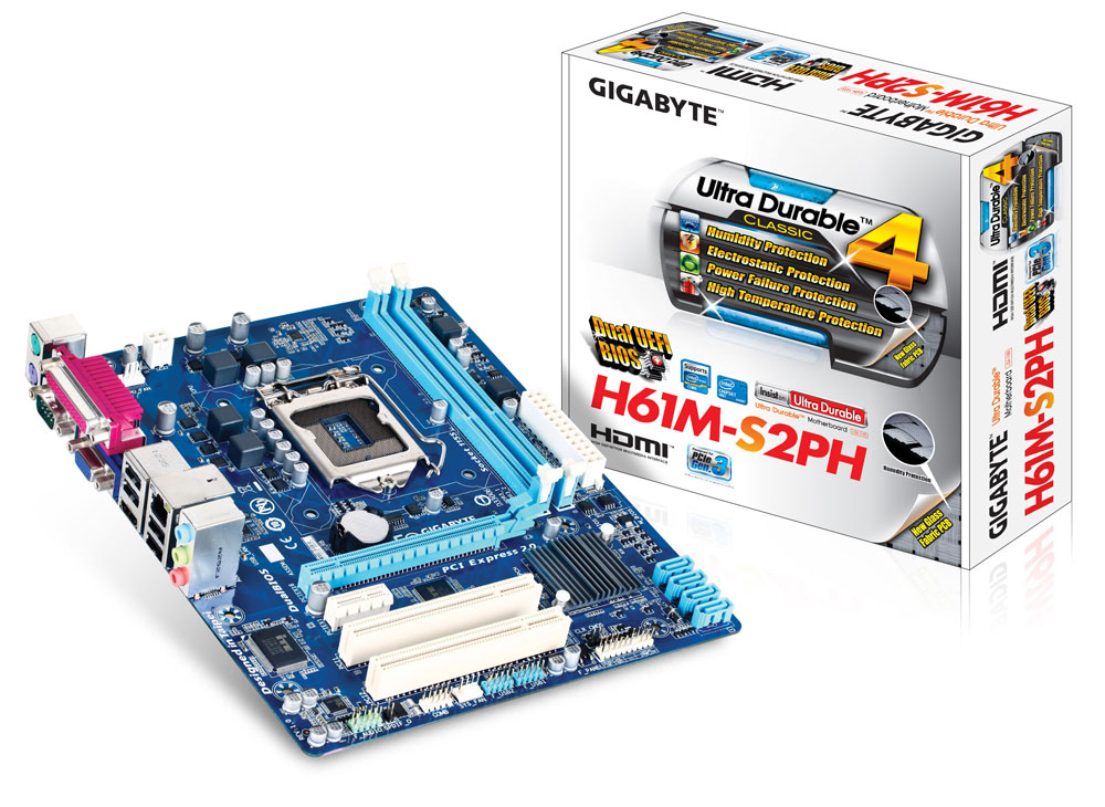 Gigabyte/技嘉 H61M-S2PH 電腦主板 LGA1155 打印口 COM口 雙PCI在類目 電腦硬件/顯示器/電腦周邊, 主板中 - 來自Buy2taobao.com提供專業的淘寶代購服務