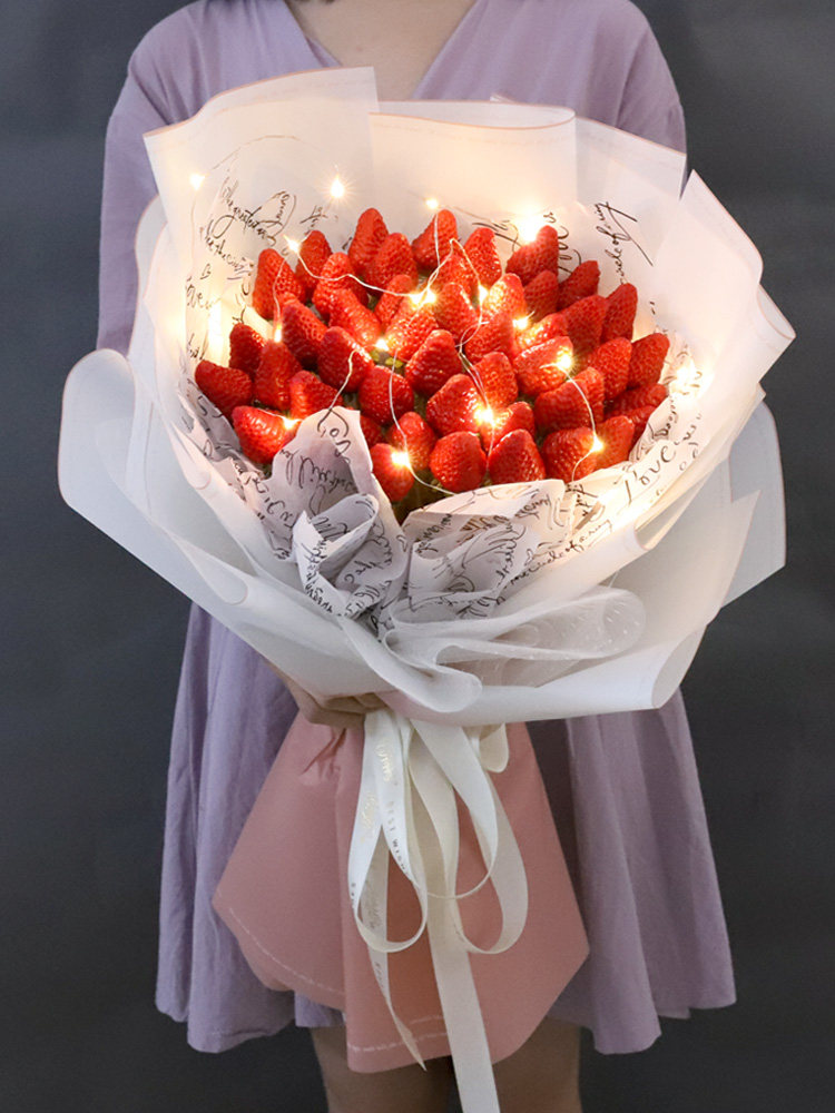 南京水果草莓车厘子花束常州鲜花同城速递连云港盐城镇江泰州送花-mc