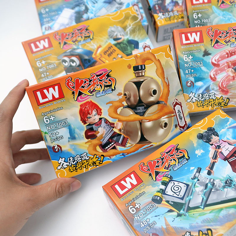 Naruto periphery Blocks people suit Naruto whirlpool Gaara Assemble Building blocks children Toysin the Toy/Childs/Puzzle/Building block/Model , Beads/Jigsaw/Pair/Disassembly/Beat Toy , Construction of/Fight inserted blocks category - from Buy2taobao.com to provide professional Taobao agent buy service