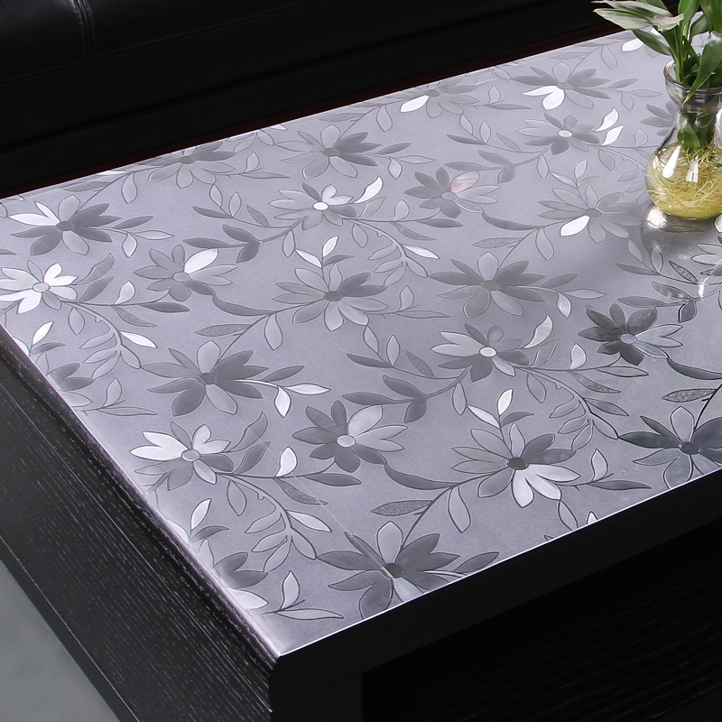 软质玻璃透明餐桌布防水防烫防油免洗茶几垫PVC水晶板塑料餐桌布
