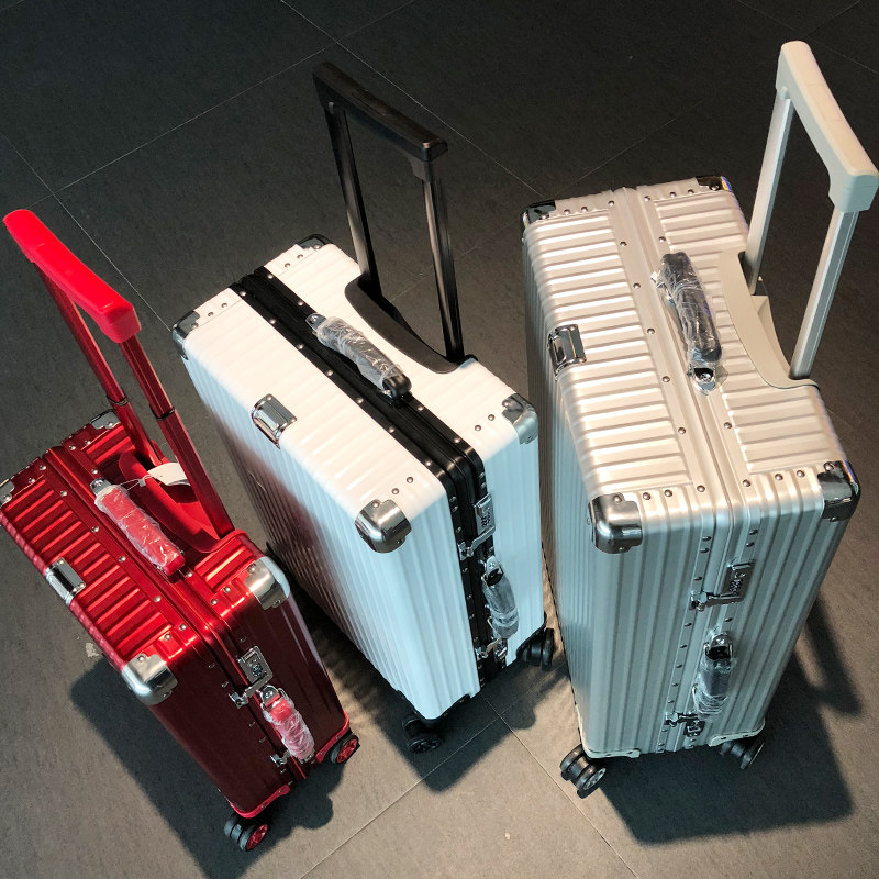 全铝镁合金拉杆箱金属行李箱29寸旅行箱24寸20出国托运箱子男女