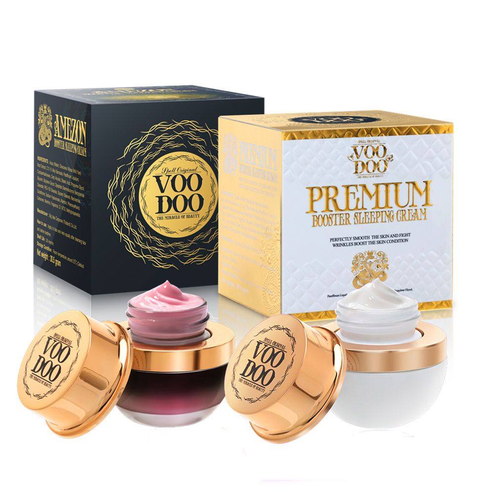 泰国voodoo蛇毒免洗睡眠面膜祛痘淡化痘印补水黑白女粉刺闭口面霜