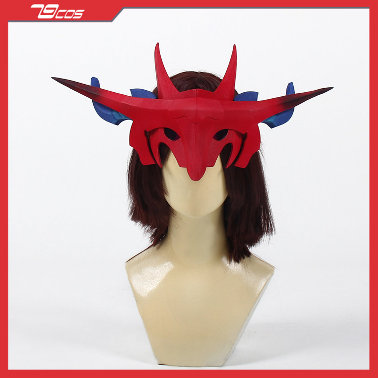 79cos店长推荐英雄联盟永恩面具 人气cosplay道具服定做武器装备