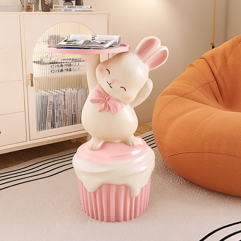 东莞蓝白调家饰住宅家具角几/边几更新时间:2022年11月21日创意兔子边