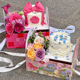 520情人节母亲节鲜花蛋糕盒pvc透明鲜花手提盒花盒4寸蛋糕盒装饰