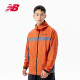 NEW BALANCE 男款连帽运动舒适跑步训练夹克外套 AMJ21044-ROX