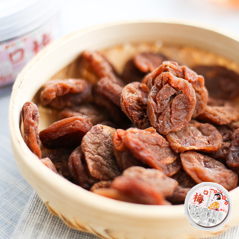 日本日式梅干梅饼石湾冲绳县酸甜一口梅 原味蜂蜜紫苏话梅干