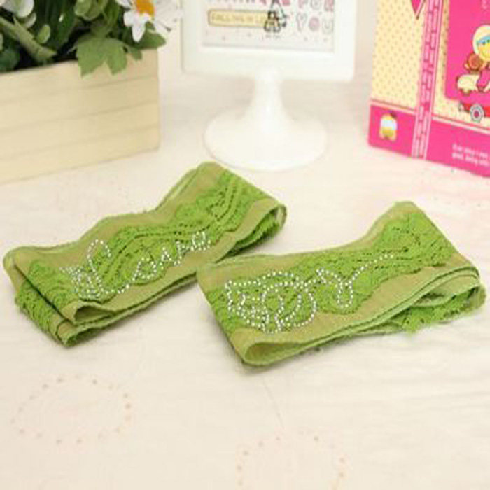 泡沫之夏大s绿蕾丝带绿丝带发带送给女朋友特别的礼物定情信物