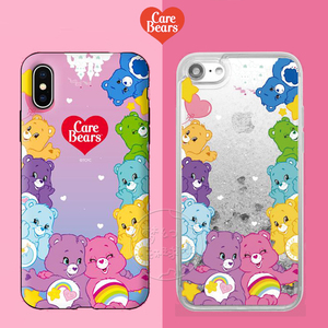 carebears爱心彩虹小熊苹果手机壳