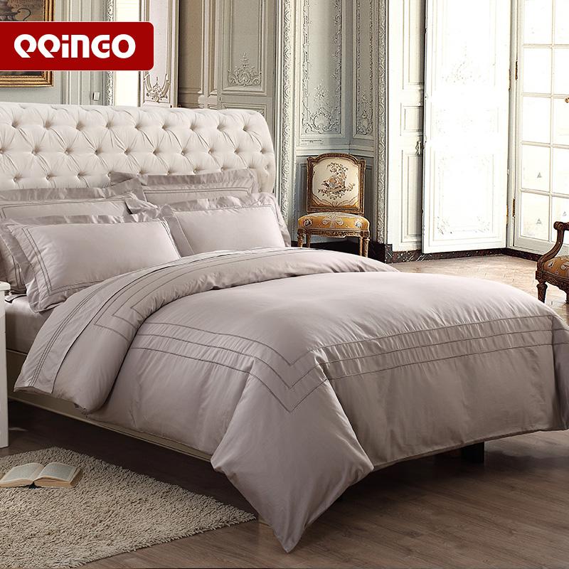 Pure Cotton Purchased by Parents 60 Cotton Cotton Satin Silk sliding Double Embroidery Quilt cover singleton Quilt cover Yayunin the Bedclothes , Quilt category - from Buy2taobao.com to provide professional Taobao agent buy service