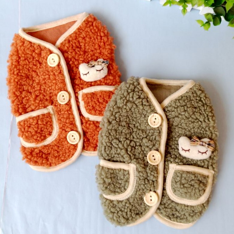 一折宠物衣服秋冬泰迪狗狗马甲背心