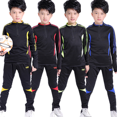 秋冬成人儿童运动服套装长袖足球服队服小学生足球训练服晨跑外套