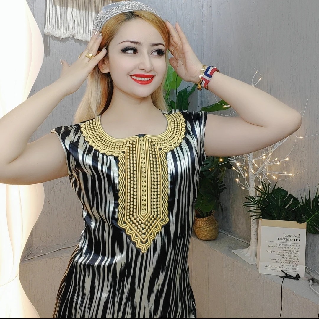 夏季新款艾特莱斯裙子美裙新疆特色民族风宽松版裙子