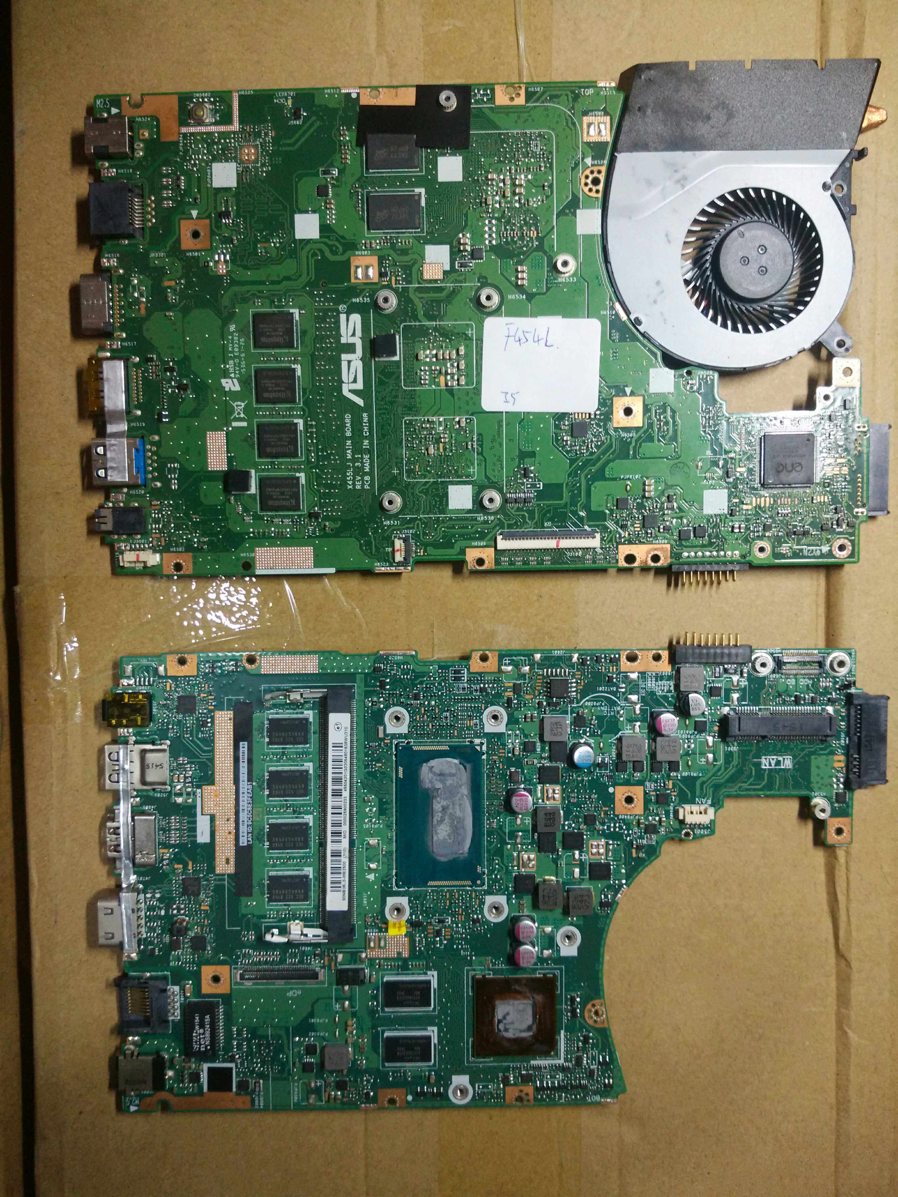 华硕f454l主板x455lj主板支持交换单购