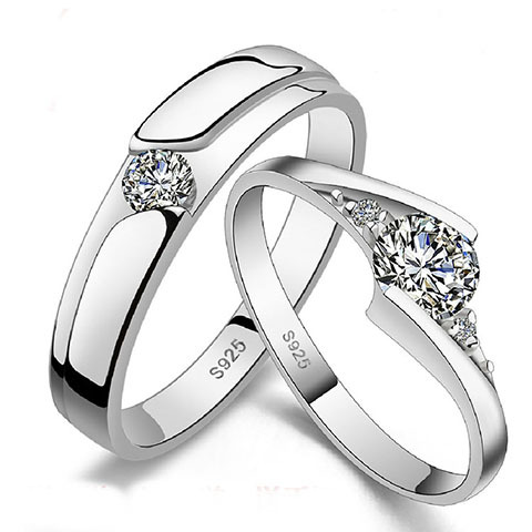 Wedding Rings Couple rings men and women Ring marry Simulation diamond ring To live adjust Ringin the Accessories/Fashion Jewelry, Ring/Ring category - from Buy2taobao.com to provide professional Taobao agent buy service