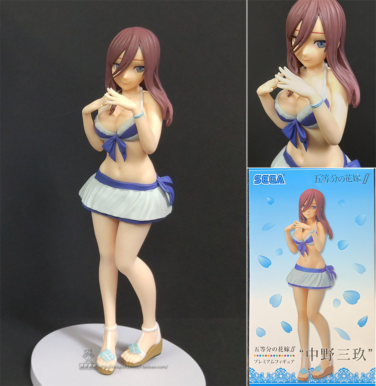 大全—现货sega世嘉正版 五等分的花嫁 中野三玖 夏日 泳装 景品手办