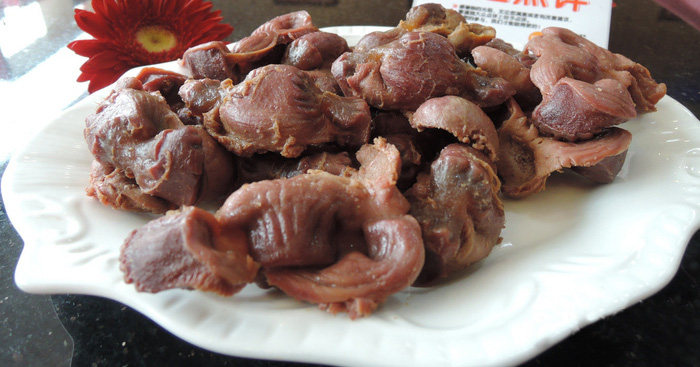 【 顺丰包邮】河南特产义兴张道口烧鸡胗 养胃 500克