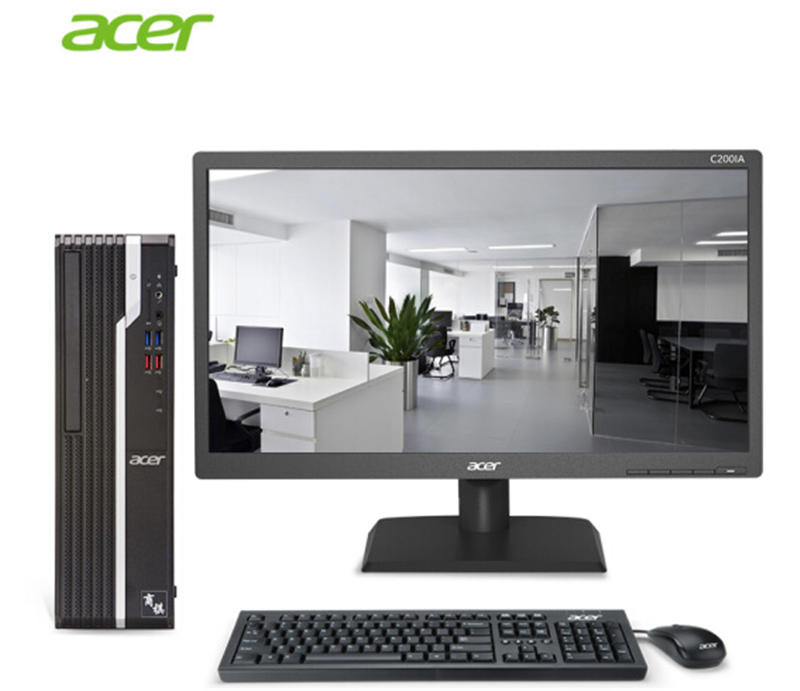acer/宏碁 veriton e430赛扬g3930/4g/1t/集显/可装win7/家用商用办公