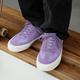 极路客 紫色德训鞋男女款 紫色鞋子板鞋小众复古 耐磨专业滑板鞋