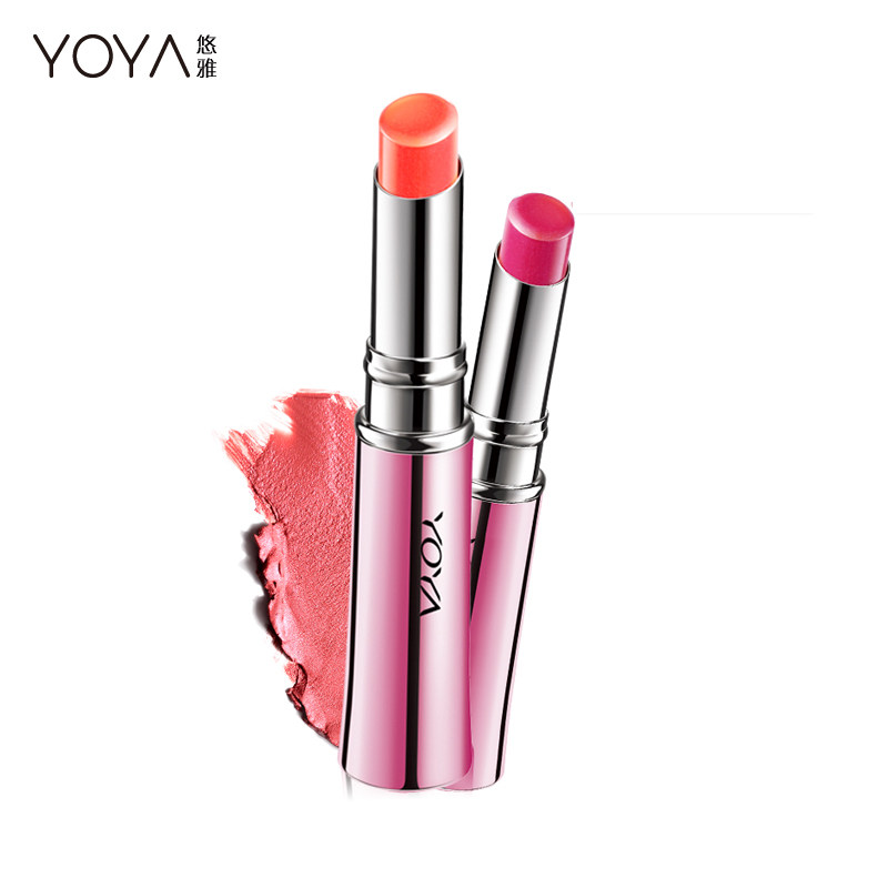 珀莱雅悠雅水之源唇膏保湿口红持久保湿不易脱色防水咬唇豆沙色