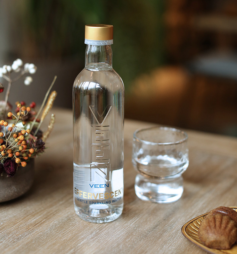 玻璃杯送隔热防烫杯套 blk水瓶随手杯 黑色矿泉水杯子