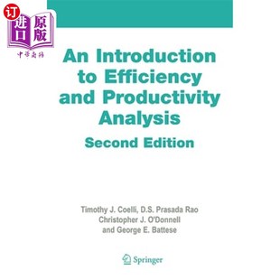 海外直订An Introduction to Efficiency and Productivity Analysis 效率与生产率分析导论