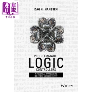 现货 可编程逻辑控制器 使用 CoDeSys 软件的 IEC 61131 3 标准实用方法 Programmable Logic Controllers 英文原版 Dag Hanssen