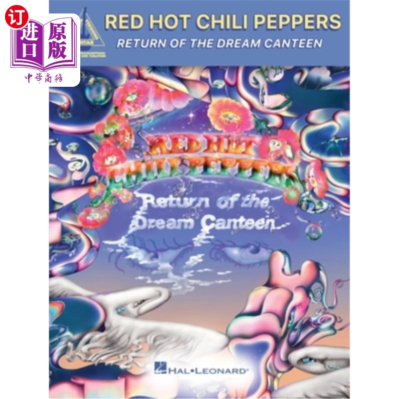 海外直订Red Hot Chili Peppers - Return of the Dream Canteen: Guitar Recorded Versions So 红辣椒-梦想食堂的回归:吉他