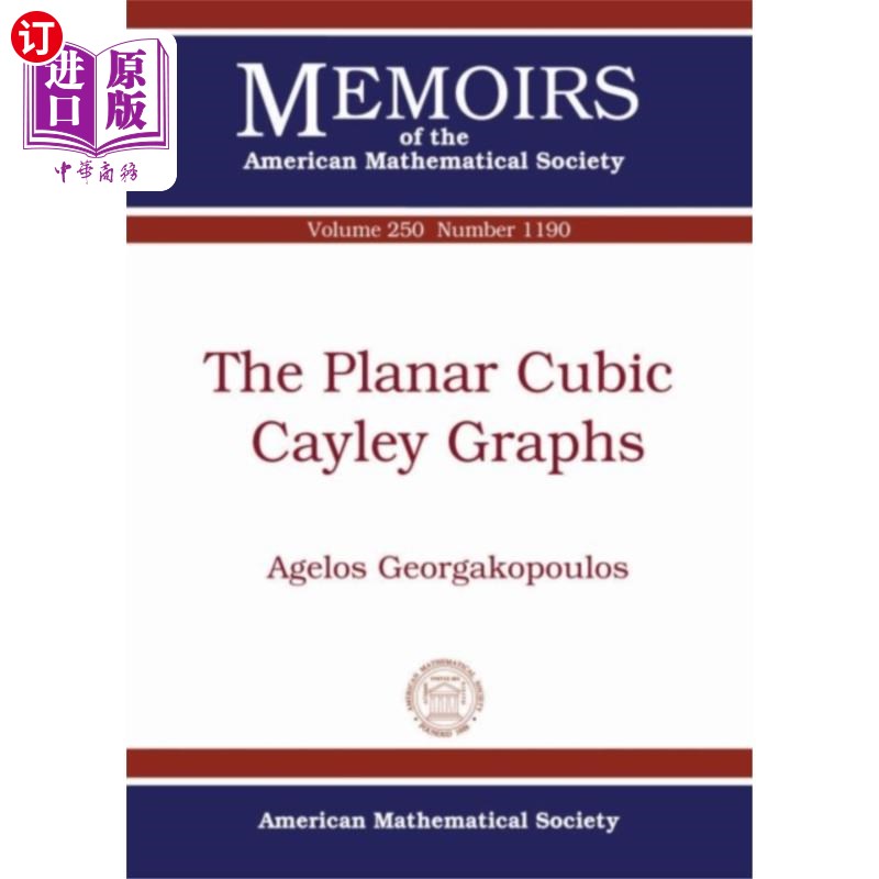 海外直订Planar Cubic Cayley Graphs 平面立方Cayley图