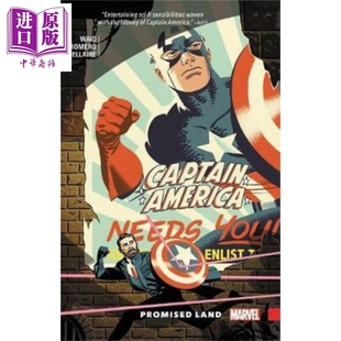 现货 Captain America By Mark Waid Promised Land 英文原版 美国队长 应许之地 Mark Waid【中商原版】