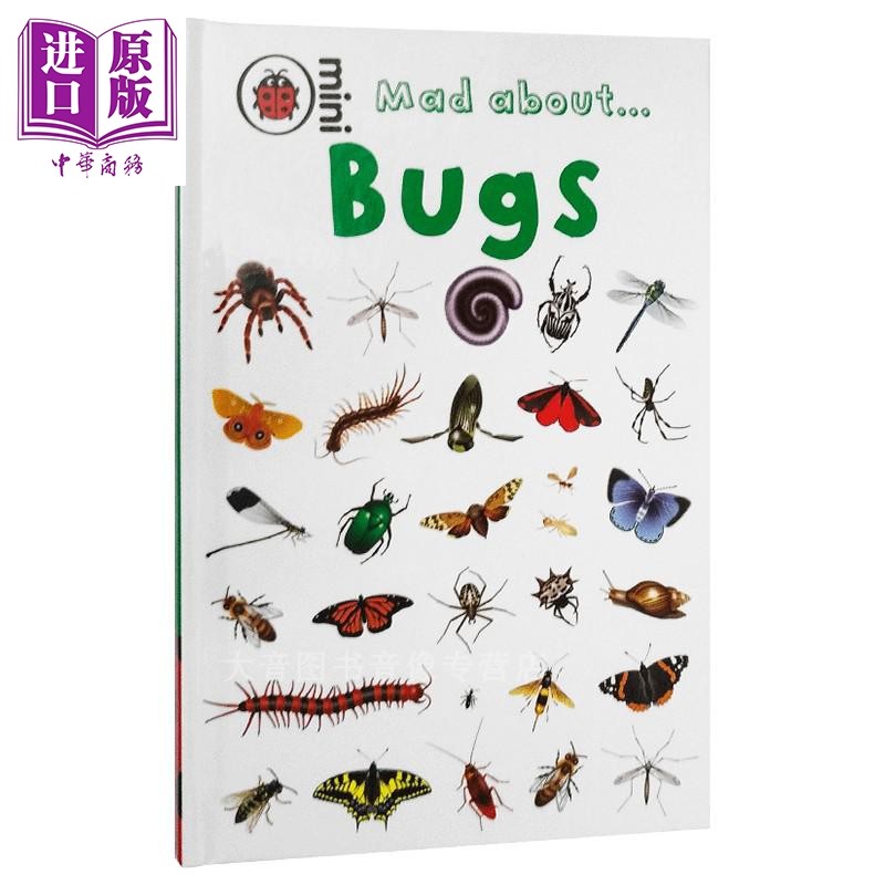 madaboutbugs精装洞穴昆虫动物科普幼儿启蒙原版其它