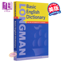【中商原版】朗文基础英语词典 英文原版 Basic English Dictionary 3rd Edition Kolektif Longman