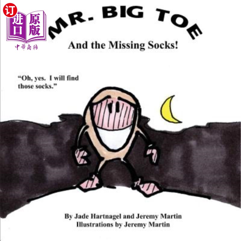 海外直订Mr. Big Toe and The Missing Socks!: Adventure in the Laundry Room. 大脚趾先生和丢失的袜子!:洗衣房的冒险。