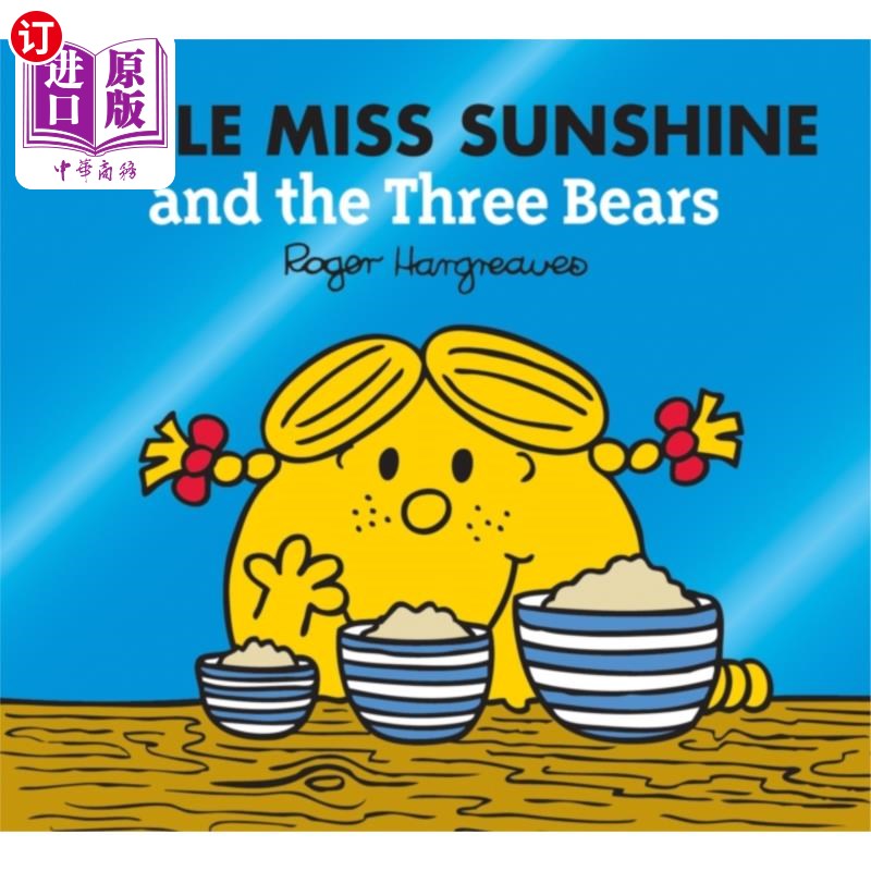 海外直订Little Miss Sunshine and the Three Bears 阳光小姐和三只熊