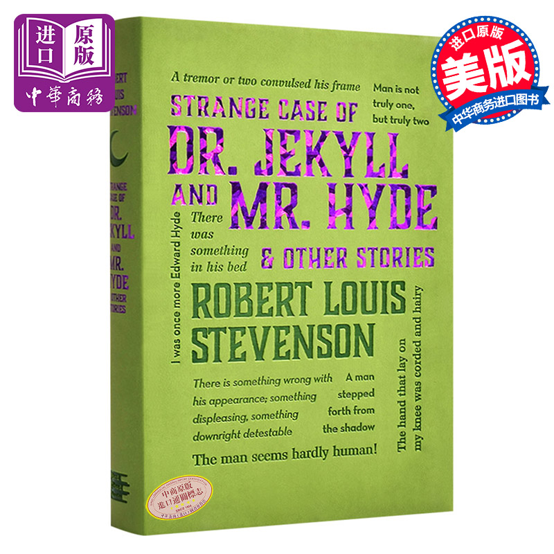 化身博士 The Strange Case of Dr. Jekyll and Mr. Hyde【中商原版】Robert Louis Stevenson 英文原版 Word Cloud Classics