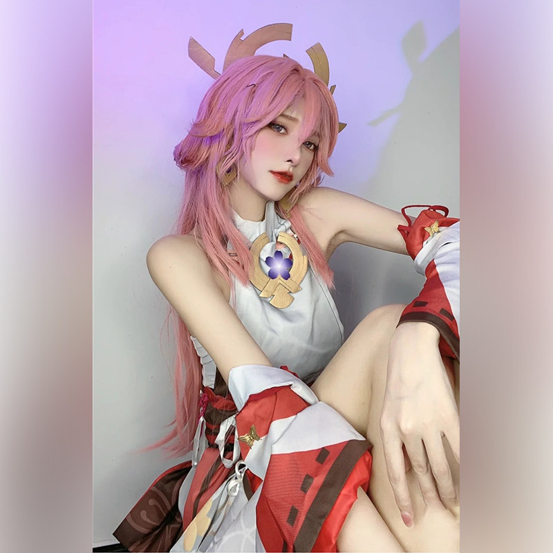 三分妄想原神cos服cos狐狸小姐cosplay动漫服装女装c服