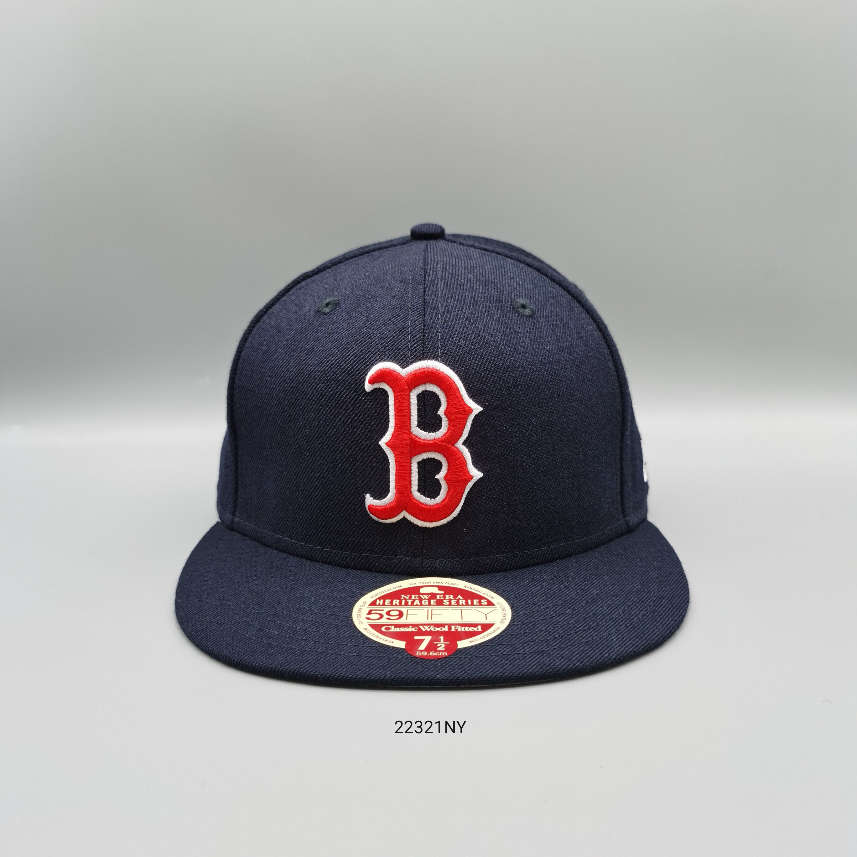 newera 正版 美职棒mlb 波士顿红袜队(球员版)全封口棒球帽平 淘宝 份