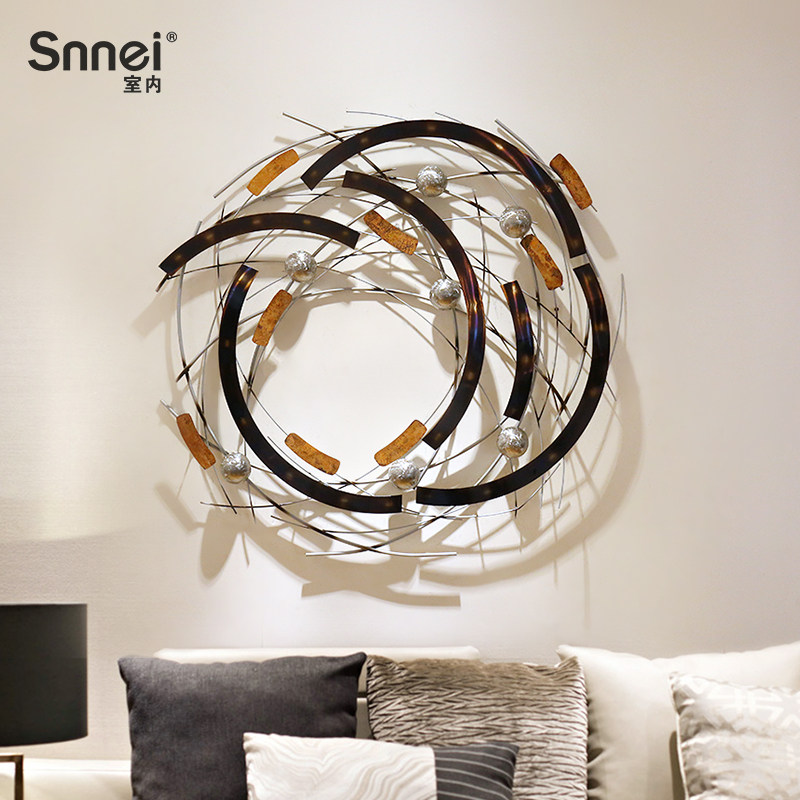 创意家居立体铁艺壁饰 玄关墙面装饰品墙壁挂饰 田园风墙饰挂件