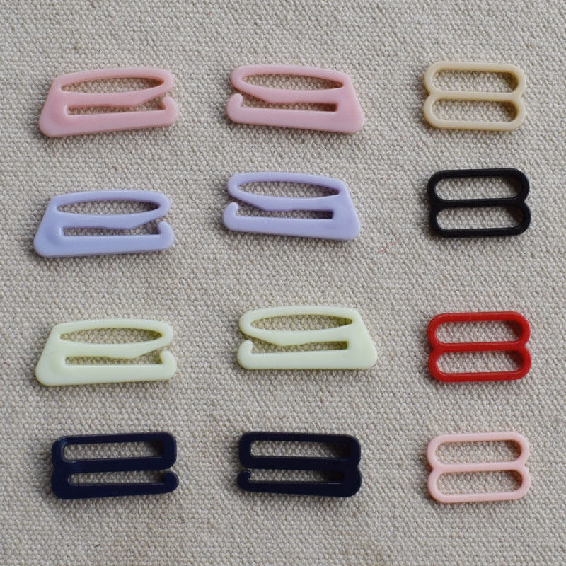 无磁无铁内衣肩带扣塑料内衣肩带扣胸罩肩带调节扣配件过安检门