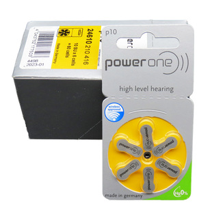 进口德国POWER ONE助听器专用锌空电池P13另有P312 P10 P675包邮