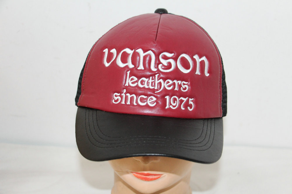 帽子大王cM1242韓版仿真皮刺繡嘻哈司機男女棒球網帽外貿vanson在類目 服飾配件/皮帶/帽子/圍巾, 帽子中 - 來自Buy2taobao.com提供專業的淘寶代購服務