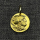 古希腊金币项链雅典娜胜利女神水瓶座饰品马其顿亚历山大古币吊坠