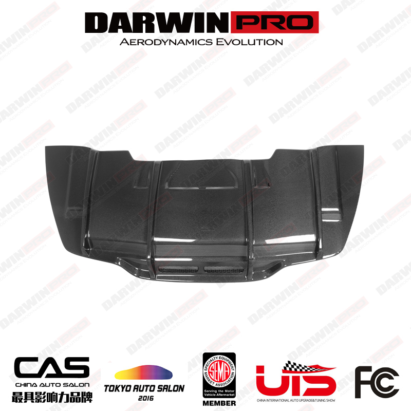 DarwinPRO奔驰W205 C63 Coupe 改装碳纤维 后唇底板 后护板