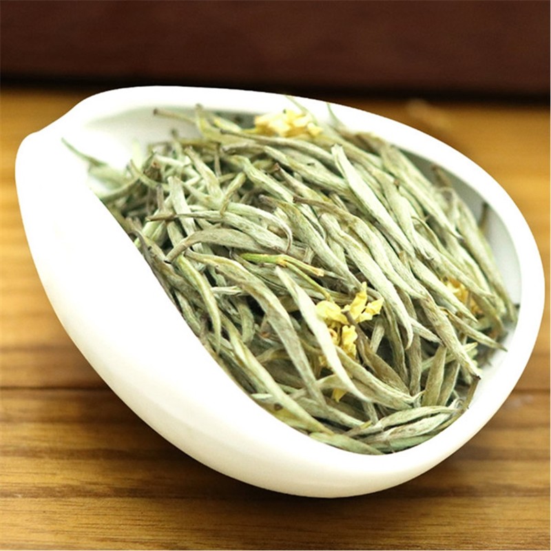 茉莉花茶白毫银针王浓香白茶2019高档高端特级茶叶500g散福州罐装